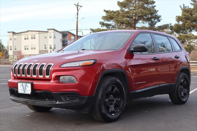 used 2015 Jeep Cherokee car, priced at $7,999