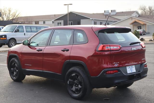 used 2015 Jeep Cherokee car, priced at $7,999