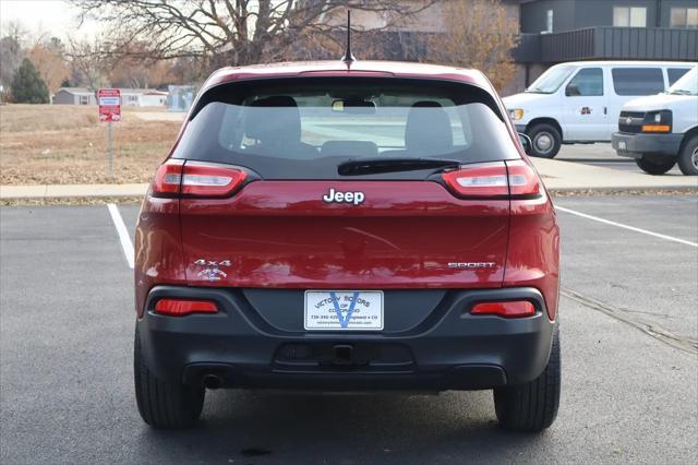 used 2015 Jeep Cherokee car, priced at $7,999