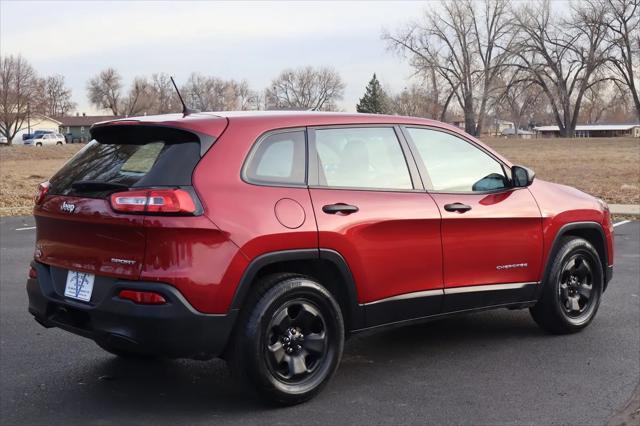 used 2015 Jeep Cherokee car, priced at $7,999