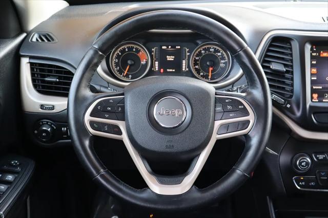 used 2017 Jeep Cherokee car, priced at $13,999