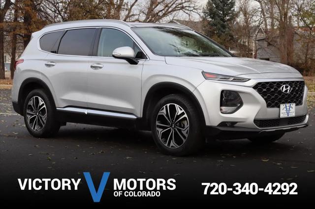 used 2019 Hyundai Santa Fe car, priced at $19,999