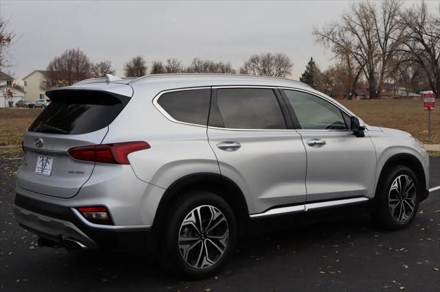 used 2019 Hyundai Santa Fe car, priced at $19,999