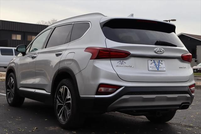 used 2019 Hyundai Santa Fe car, priced at $19,999