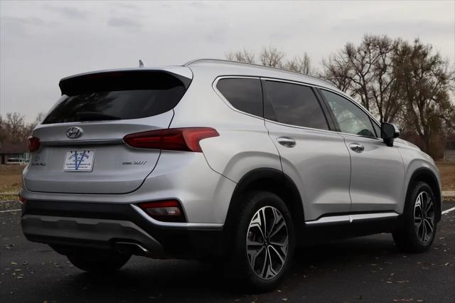 used 2019 Hyundai Santa Fe car, priced at $19,999