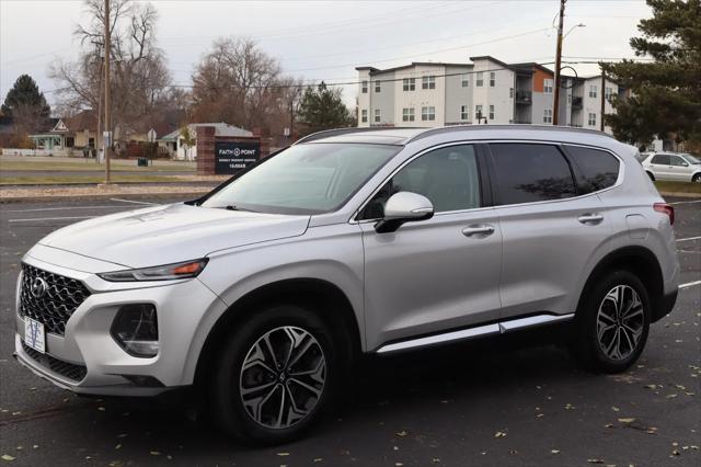 used 2019 Hyundai Santa Fe car, priced at $19,999