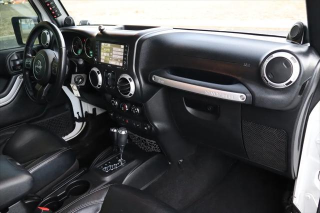 used 2014 Jeep Wrangler Unlimited car, priced at $14,999