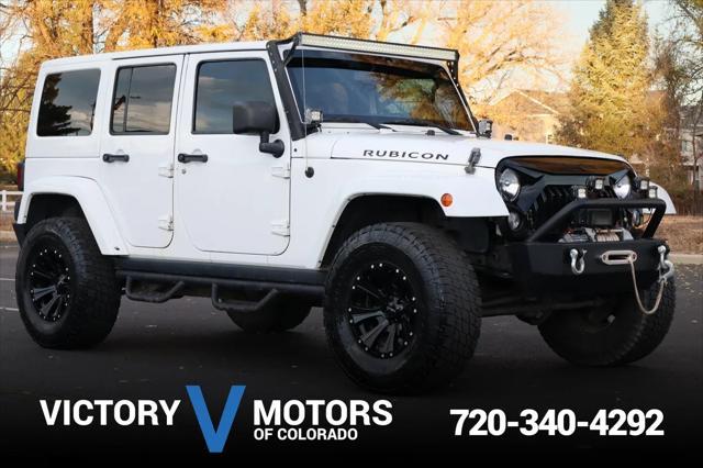 used 2014 Jeep Wrangler Unlimited car, priced at $14,999