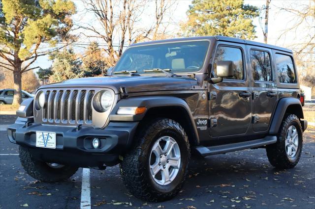 used 2019 Jeep Wrangler Unlimited car, priced at $23,999