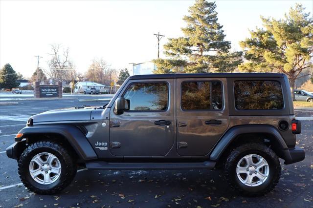 used 2019 Jeep Wrangler Unlimited car, priced at $23,999