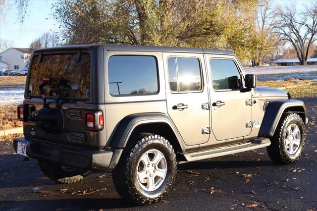 used 2019 Jeep Wrangler Unlimited car, priced at $23,999