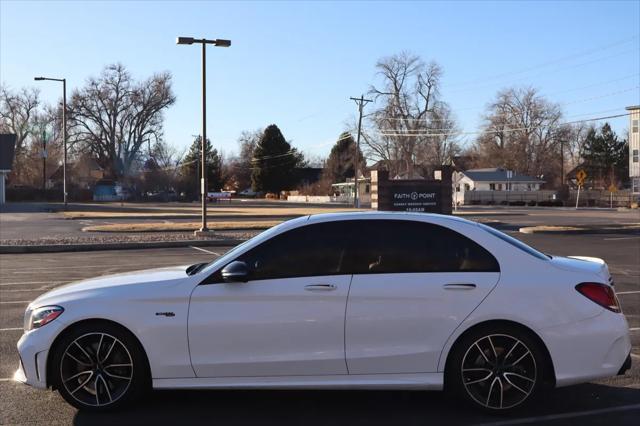 used 2019 Mercedes-Benz AMG C 43 car, priced at $33,999