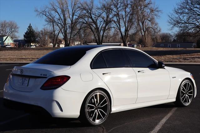 used 2019 Mercedes-Benz AMG C 43 car, priced at $33,999