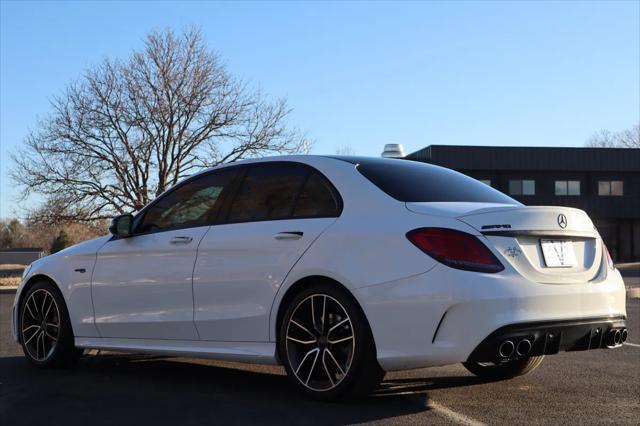 used 2019 Mercedes-Benz AMG C 43 car, priced at $33,999