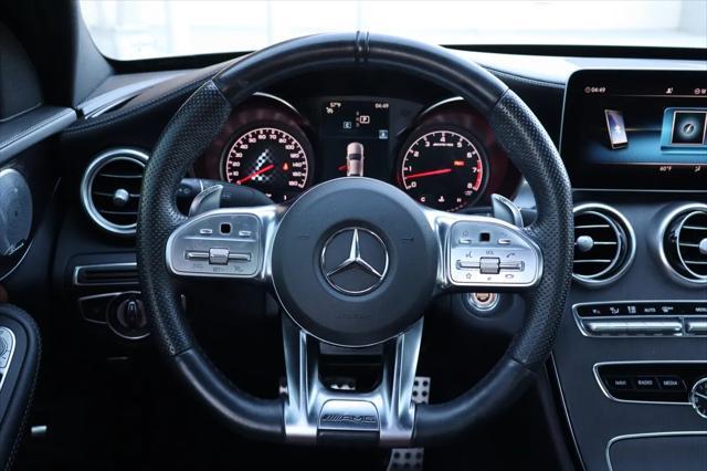 used 2019 Mercedes-Benz AMG C 43 car, priced at $33,999