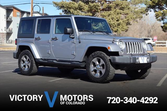 used 2017 Jeep Wrangler Unlimited car, priced at $21,999