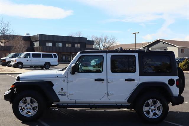 used 2019 Jeep Wrangler Unlimited car, priced at $23,999