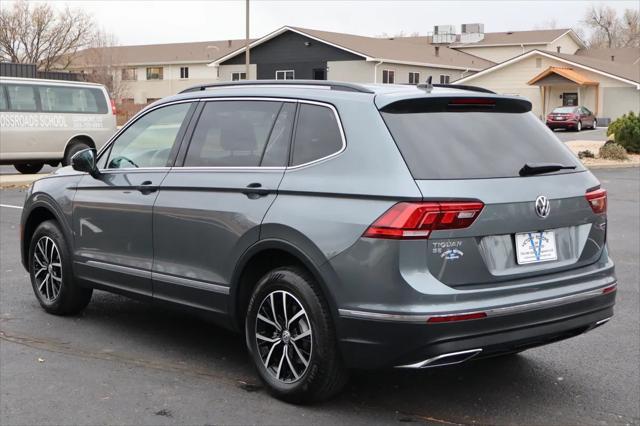 used 2021 Volkswagen Tiguan car, priced at $21,999