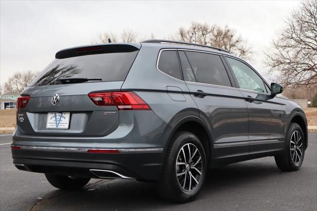 used 2021 Volkswagen Tiguan car, priced at $21,999