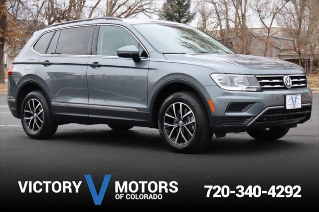 used 2021 Volkswagen Tiguan car, priced at $21,999