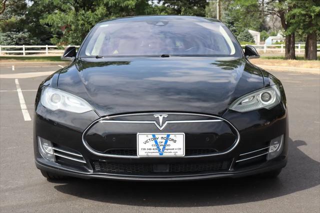 used 2014 Tesla Model S car, priced at $14,999