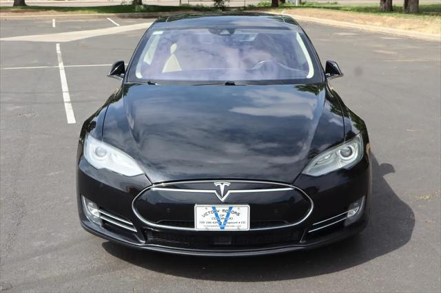 used 2014 Tesla Model S car, priced at $14,999