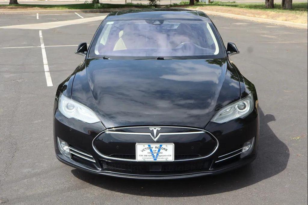 used 2014 Tesla Model S car, priced at $13,999