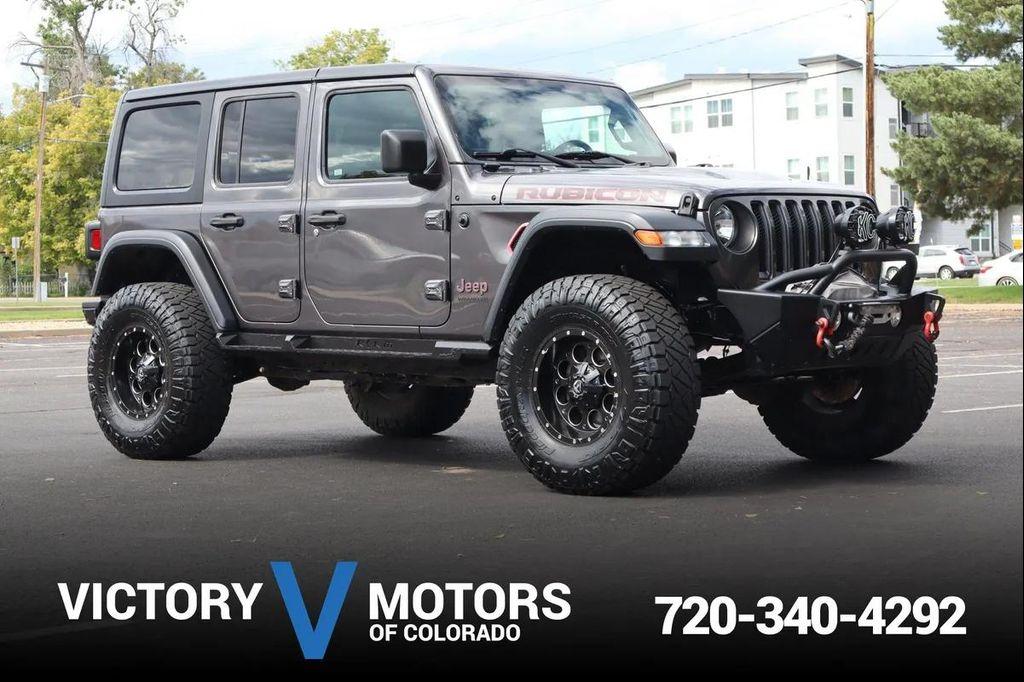 used 2018 Jeep Wrangler Unlimited car, priced at $35,999