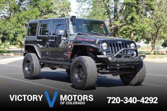 used 2017 Jeep Wrangler Unlimited car, priced at $19,999