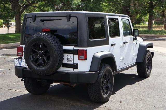 used 2015 Jeep Wrangler Unlimited car, priced at $17,999