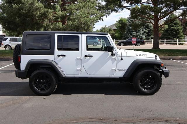 used 2015 Jeep Wrangler Unlimited car, priced at $17,999