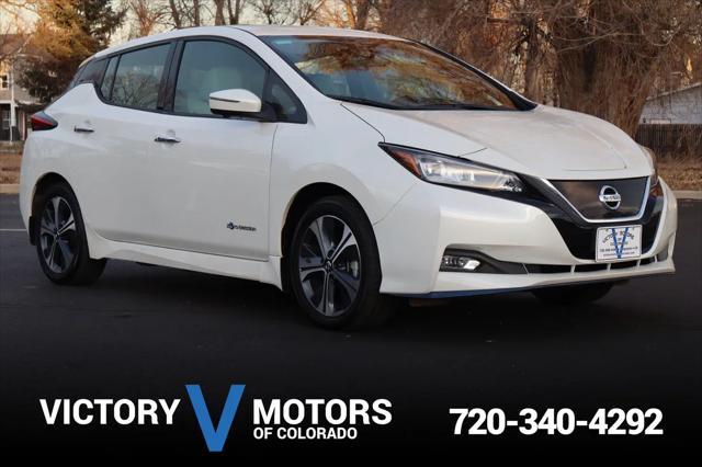 used 2019 Nissan Leaf car, priced at $15,999