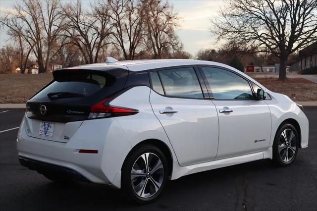 used 2019 Nissan Leaf car, priced at $15,999