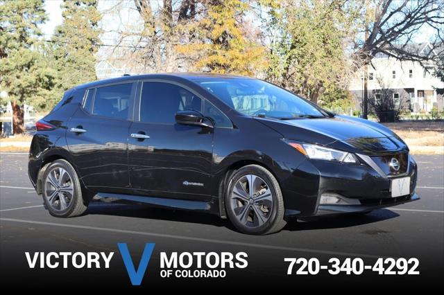 used 2018 Nissan Leaf car, priced at $10,999