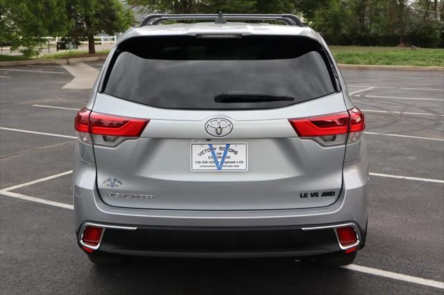 used 2018 Toyota Highlander car, priced at $16,999