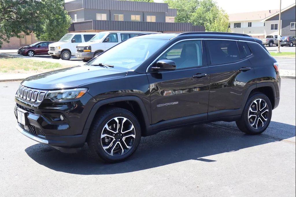 used 2022 Jeep Compass car, priced at $18,999