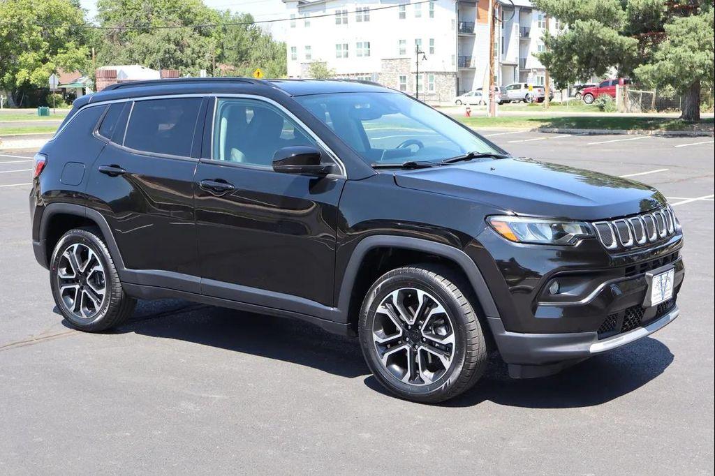 used 2022 Jeep Compass car, priced at $18,999