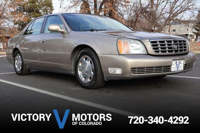 used 2002 Cadillac DeVille car, priced at $7,999