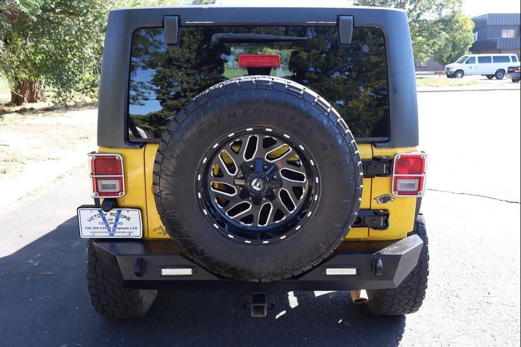 used 2011 Jeep Wrangler Unlimited car, priced at $13,999