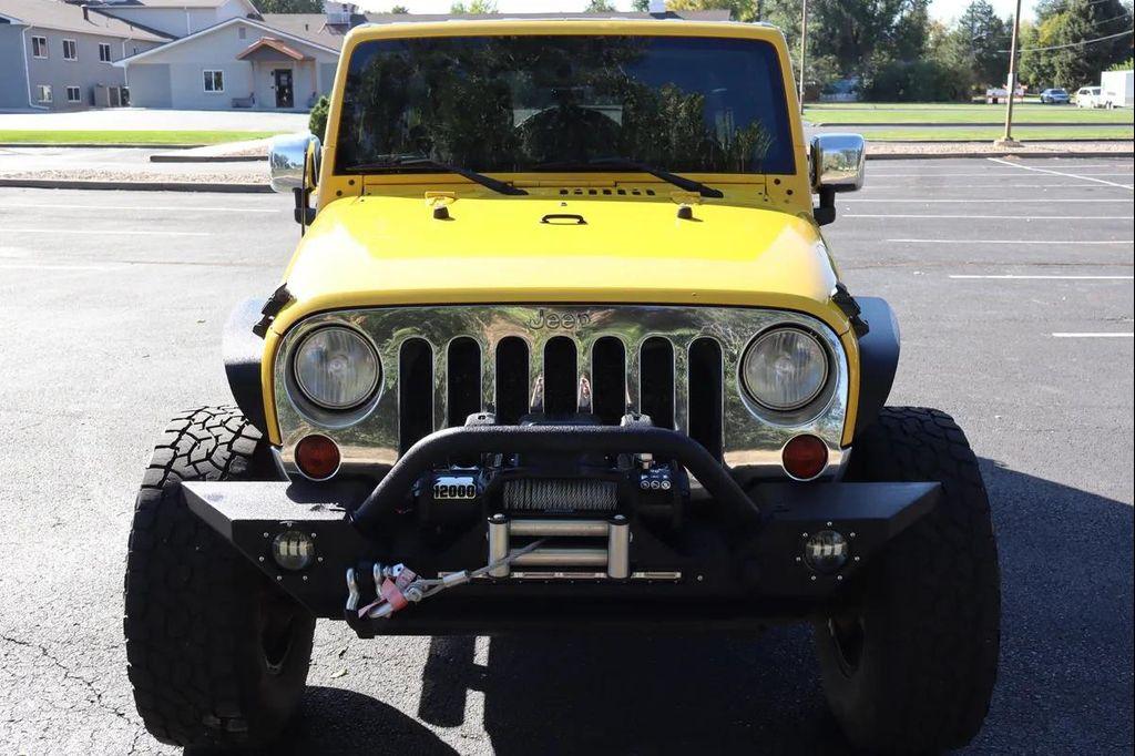 used 2011 Jeep Wrangler Unlimited car, priced at $13,999