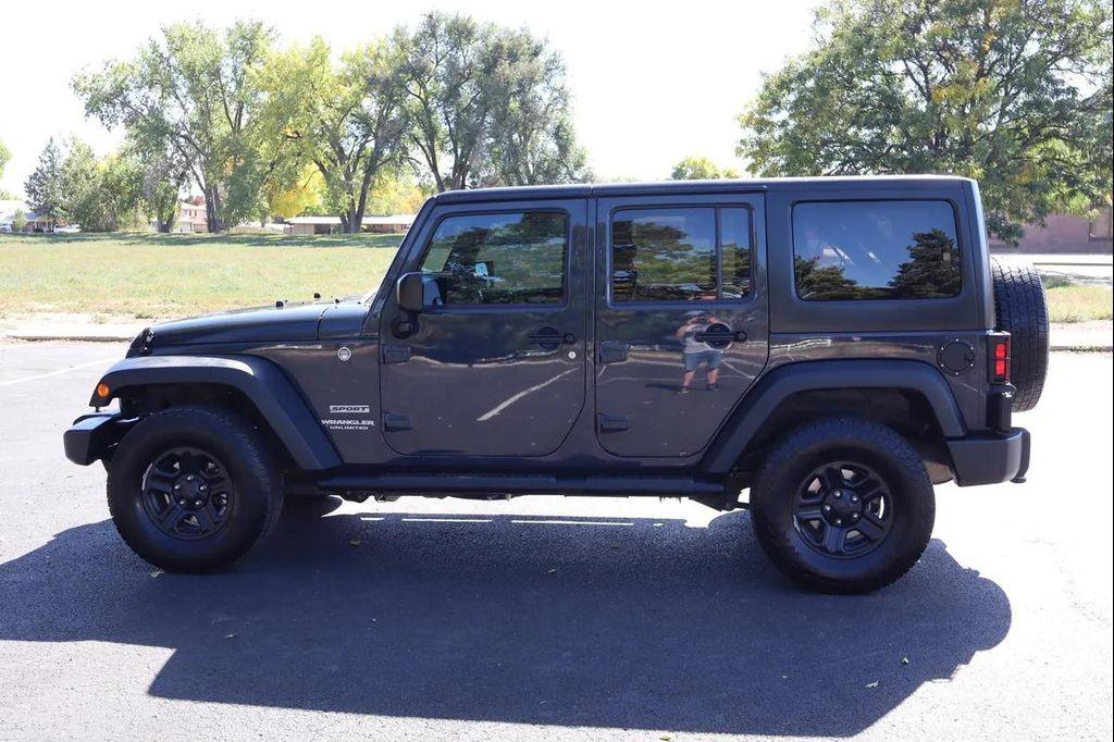 used 2017 Jeep Wrangler Unlimited car, priced at $18,999