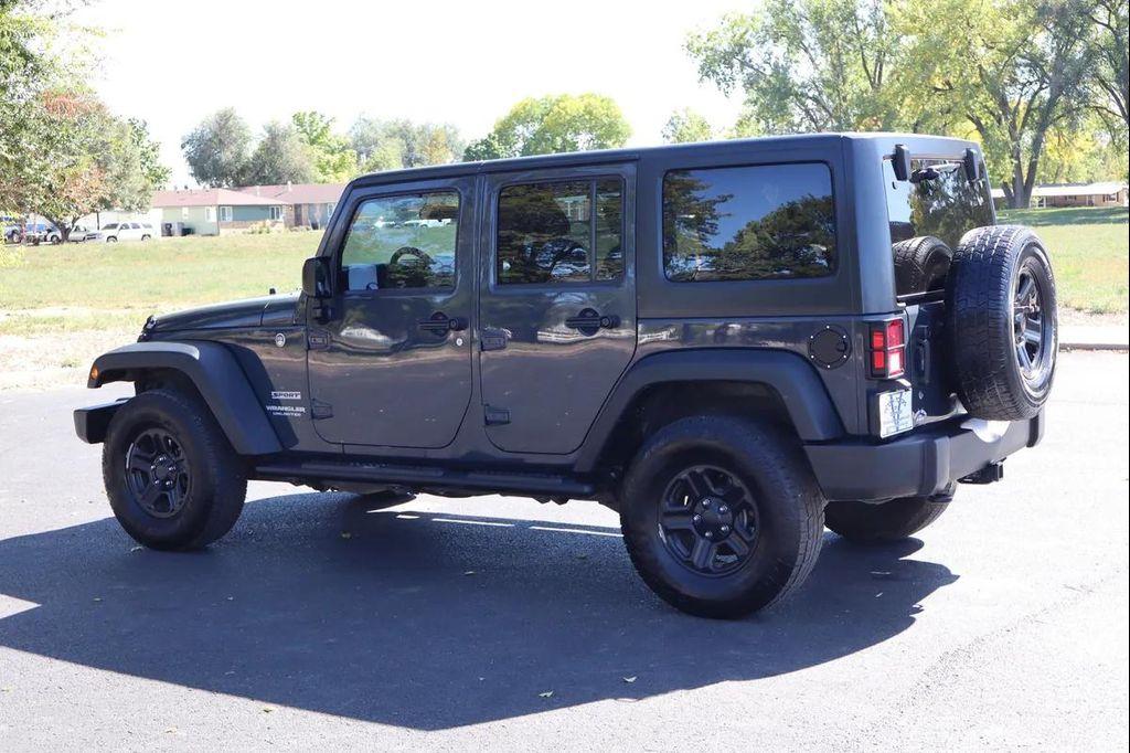 used 2017 Jeep Wrangler Unlimited car, priced at $18,999