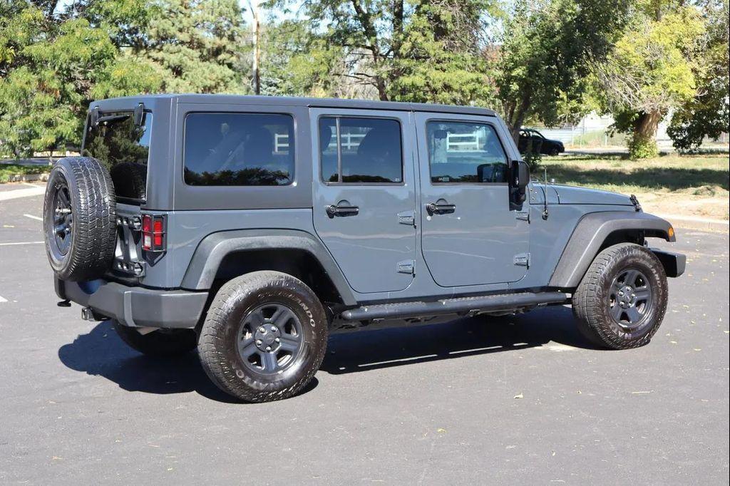 used 2017 Jeep Wrangler Unlimited car, priced at $18,999