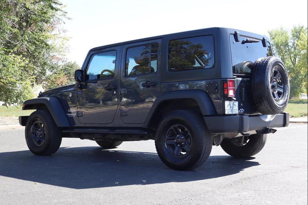 used 2017 Jeep Wrangler Unlimited car, priced at $18,999