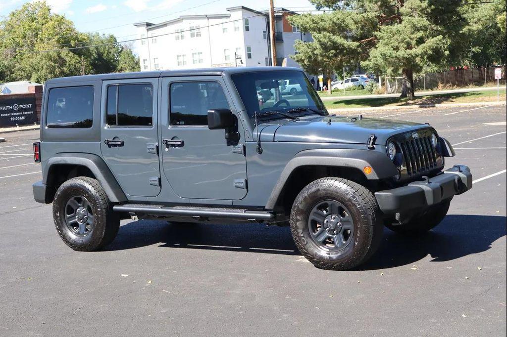 used 2017 Jeep Wrangler Unlimited car, priced at $18,999