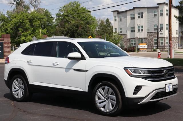 used 2021 Volkswagen Atlas Cross Sport car, priced at $21,999