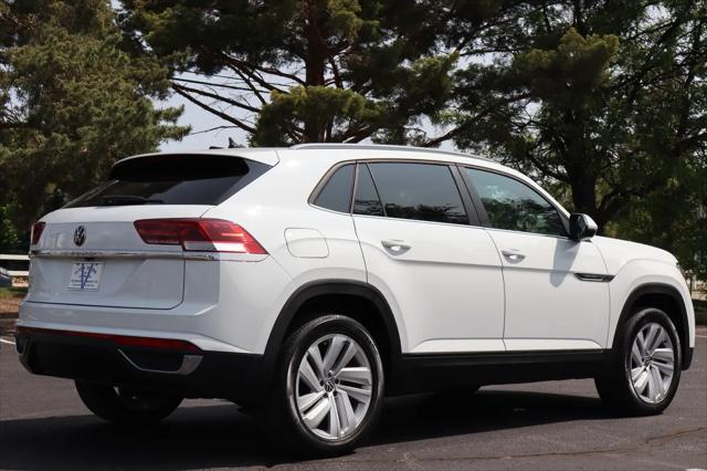 used 2021 Volkswagen Atlas Cross Sport car, priced at $21,999