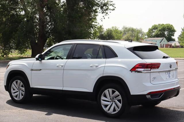 used 2021 Volkswagen Atlas Cross Sport car, priced at $21,999