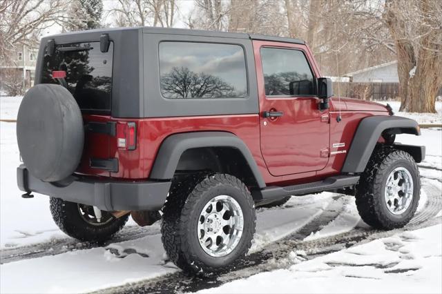 used 2010 Jeep Wrangler car, priced at $15,999