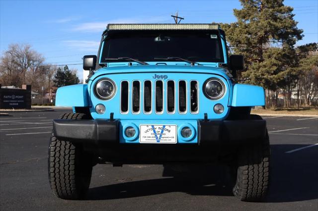 used 2017 Jeep Wrangler Unlimited car, priced at $22,999